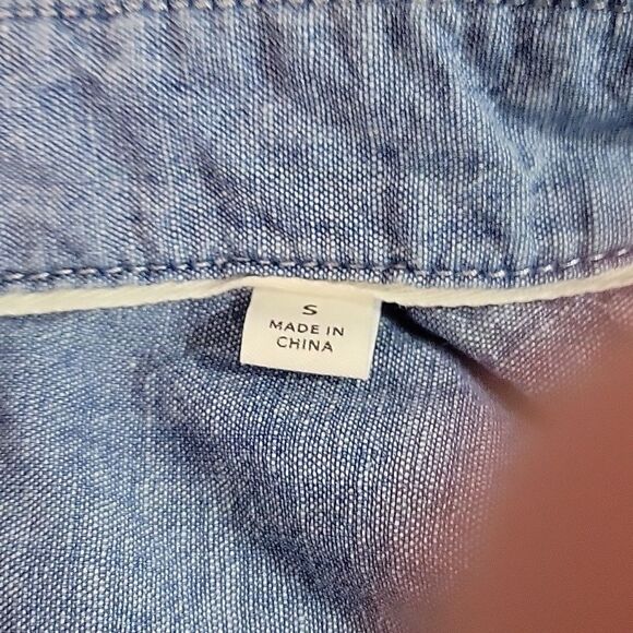 AG Standard Fit Striped Long Sleeve Button Down Shirt Men’s Size Small - Picture 6 of 7